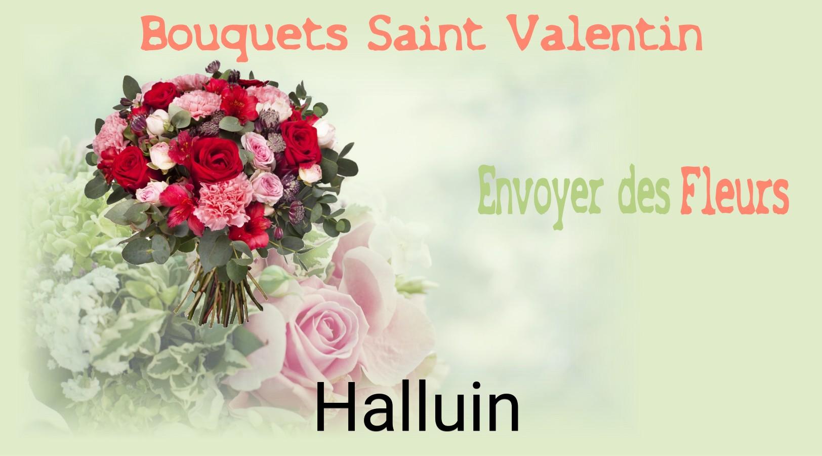 Roses de Saint-Valentin livrées à Halluin